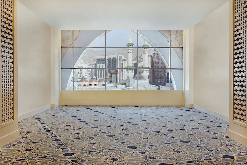 Prayer Room with Haram Views