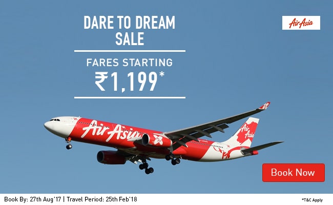 Air India Sale: Fares Starting @ Rs.425*