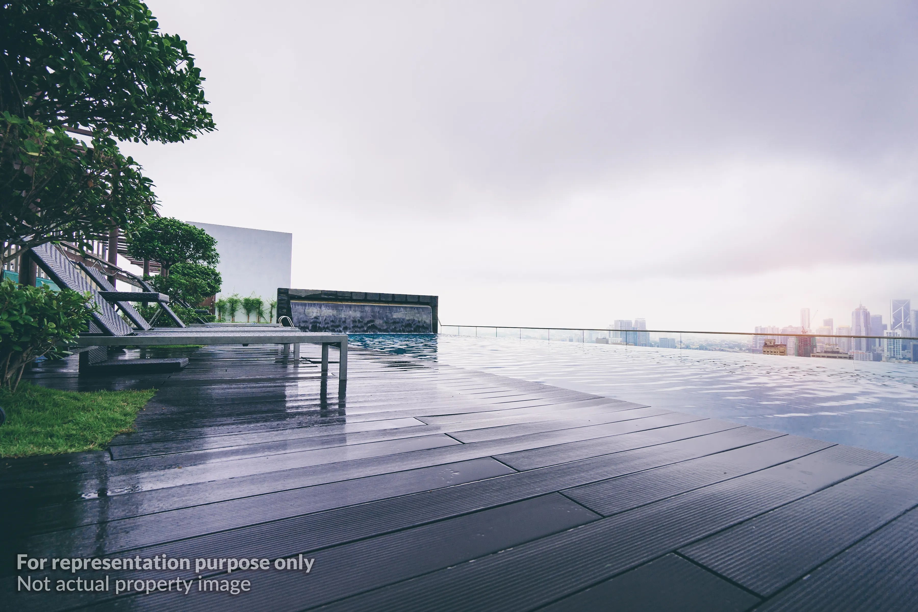 Rooftop Pool with City Views