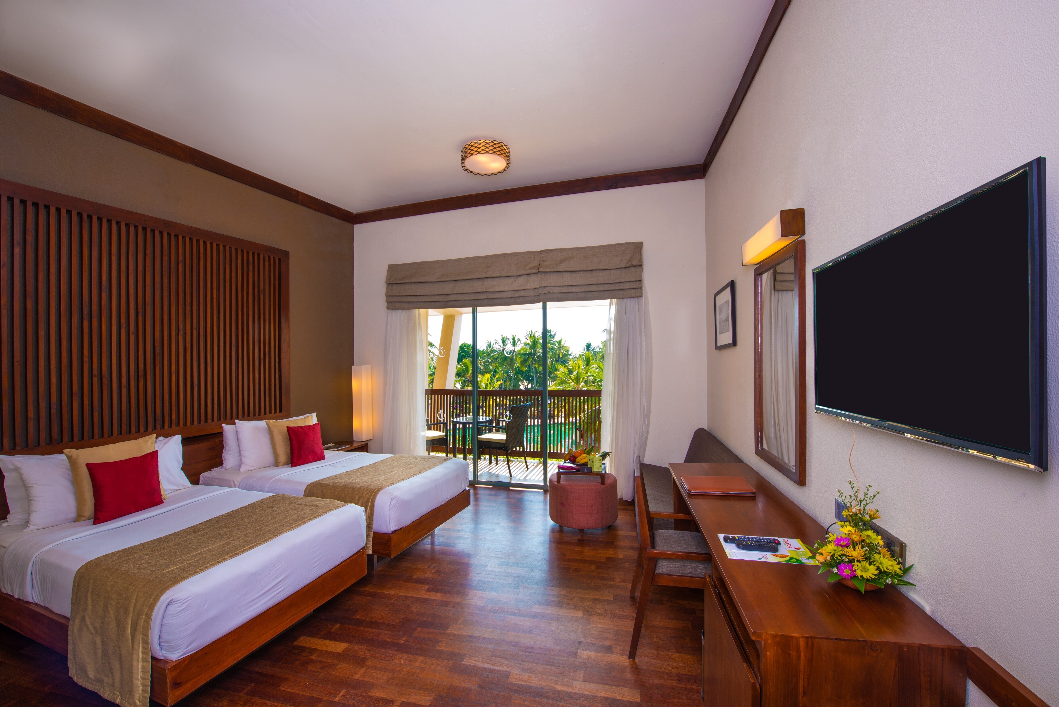 Beachfront Rooms with Balconies
