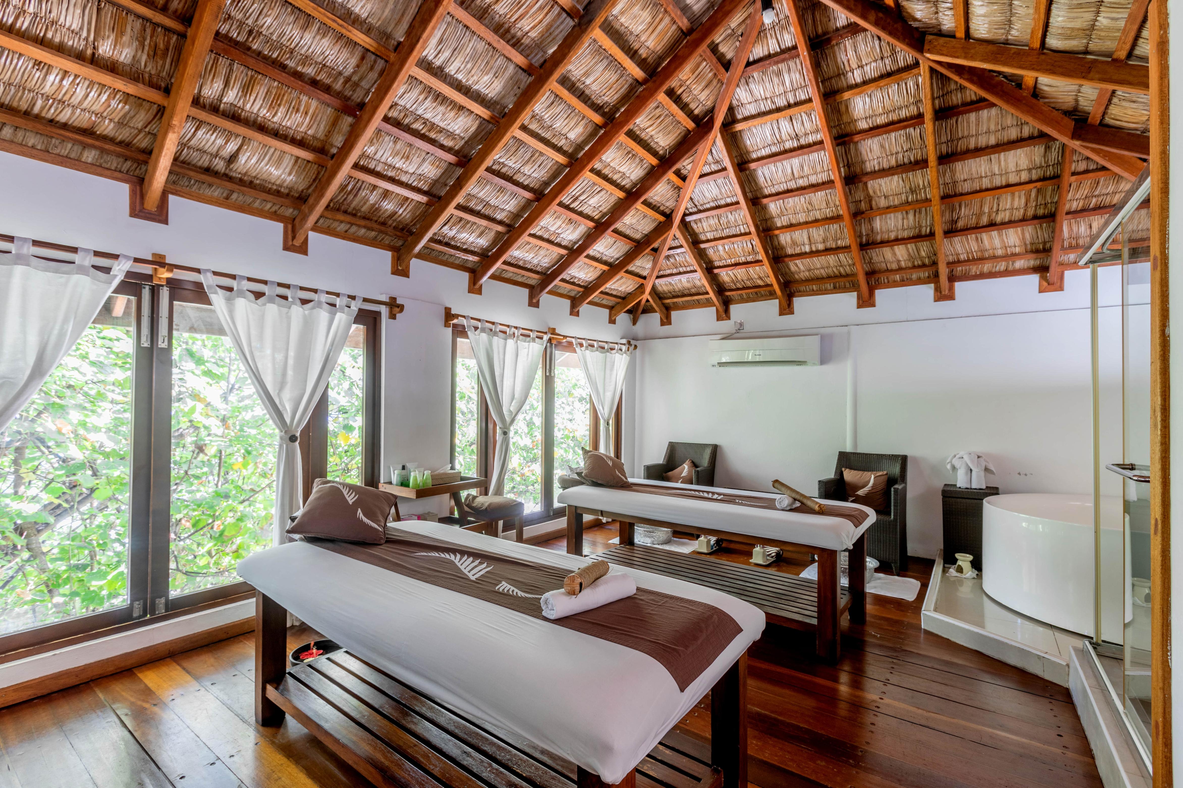 Beachfront Spa with Jacuzzi