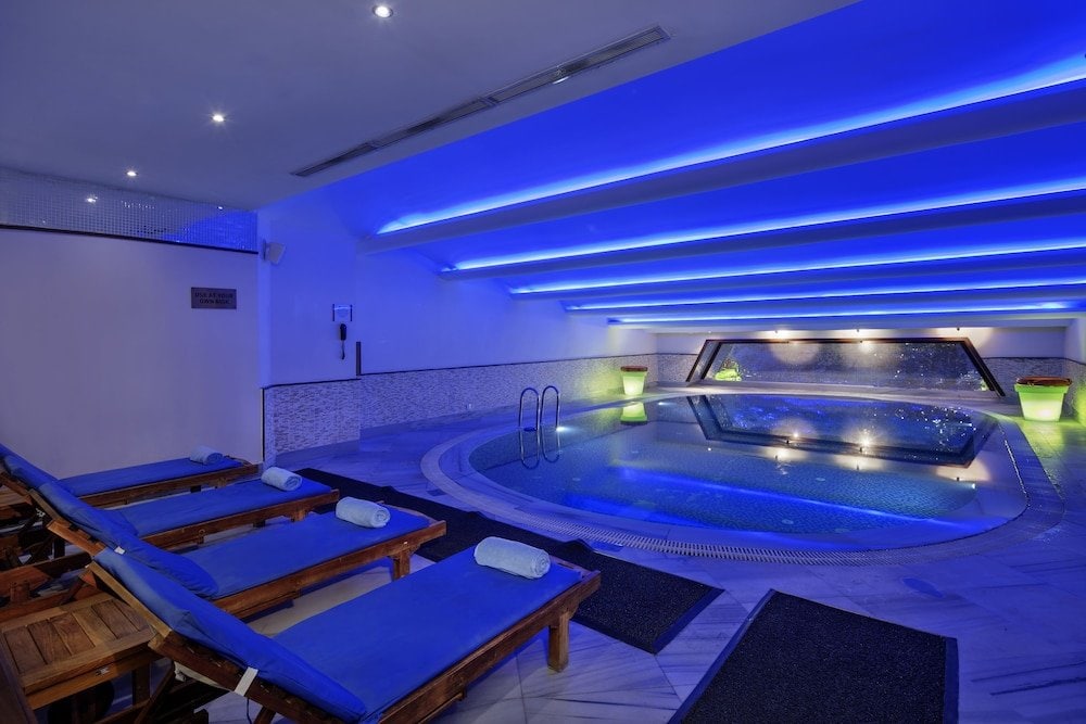 Luxurious Indoor Pool with Sit-outs