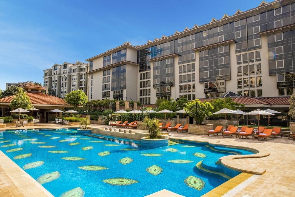 Sparkling Outdoor Pool