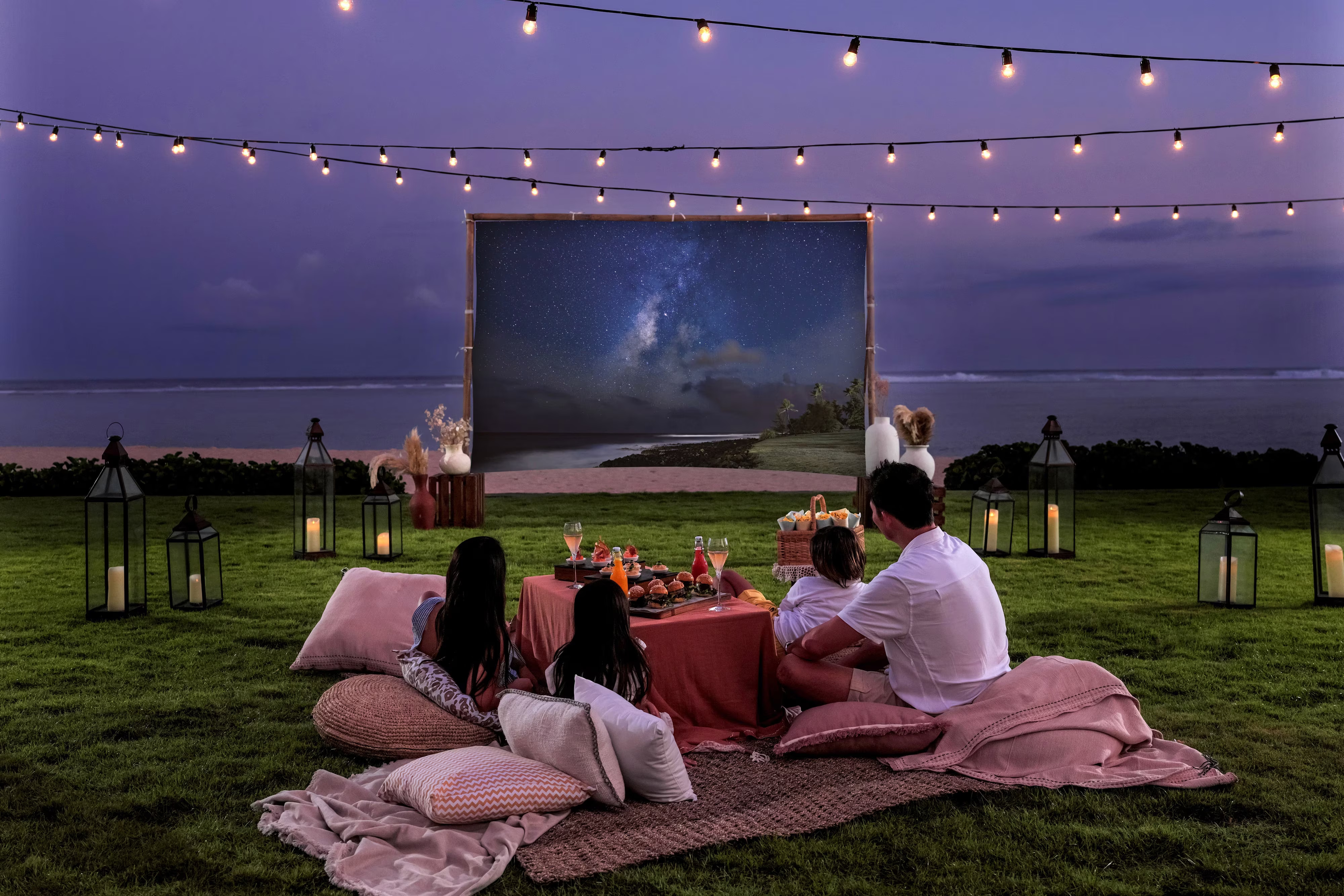 Evening Outdoor Cinema