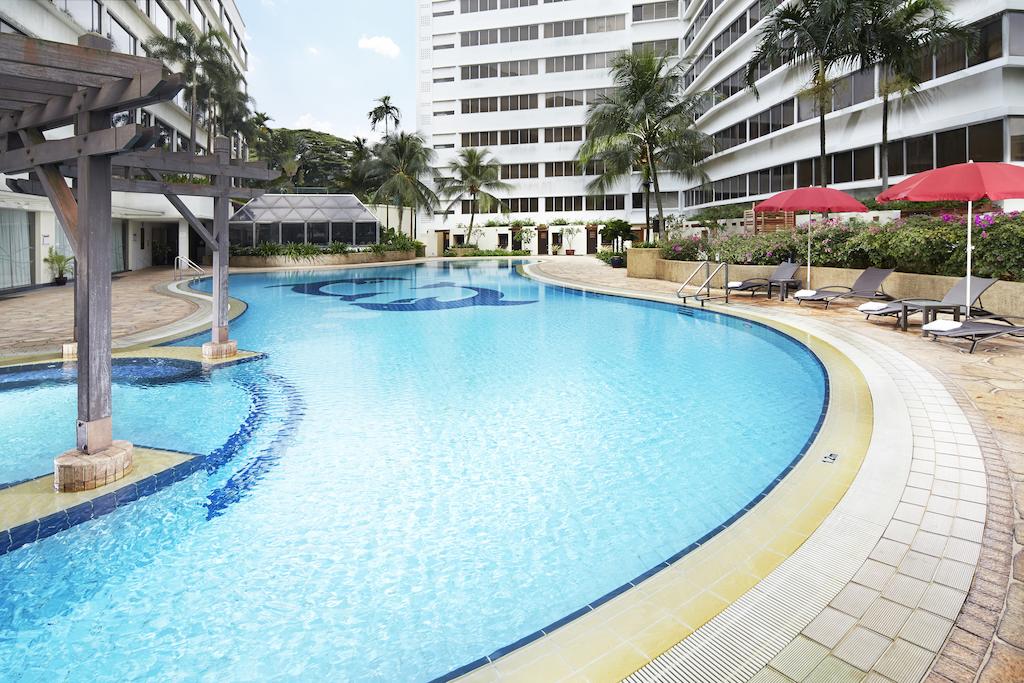 Expansive Freeform Outdoor Pool