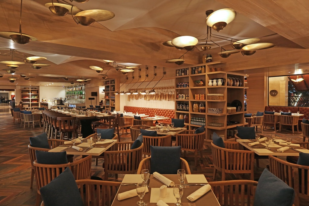 Dining Hall with Chic Furnishings